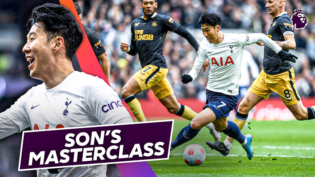 Son Heung-min Masterclass Against Newcastle United 😮&zwj;💨