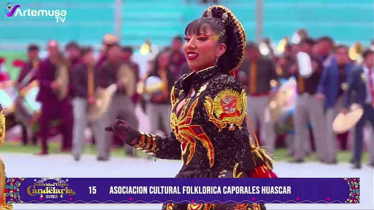 Asociación Cultural Folklórica Caporales Huascar | Candelaria Puno 2025