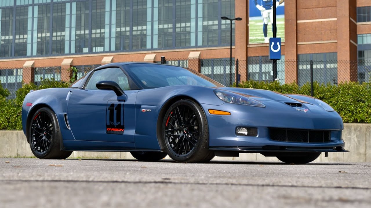 2011 Corvette C6 Z06 Carbon Edition #94/252 in Supersonic Blue