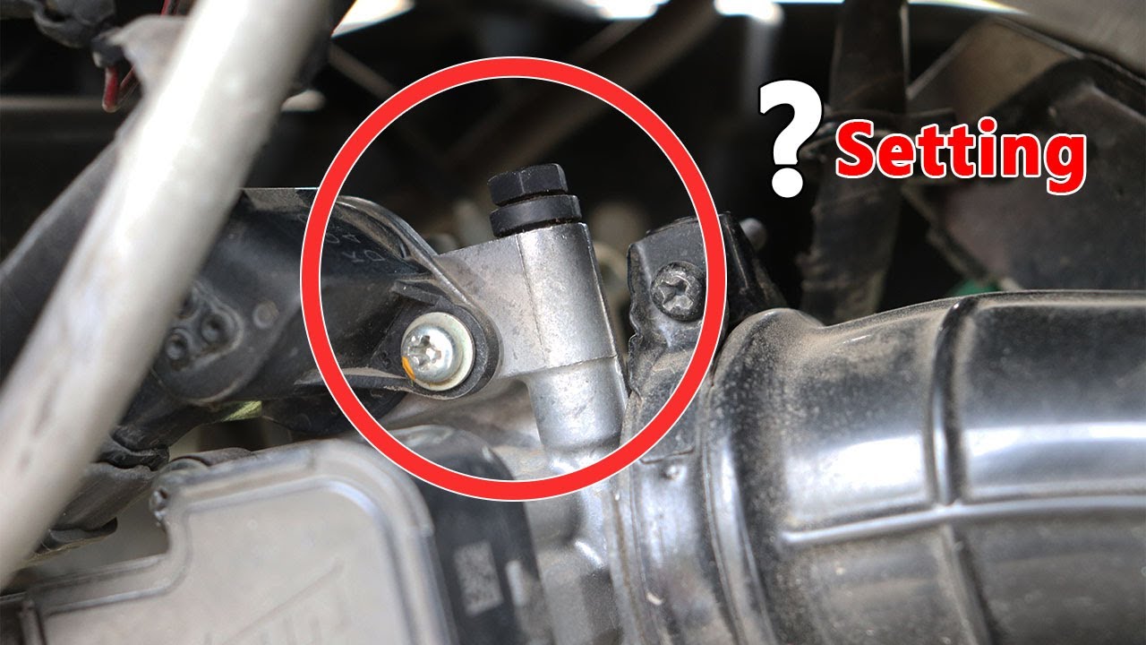 bs6 rpm screw proper setting