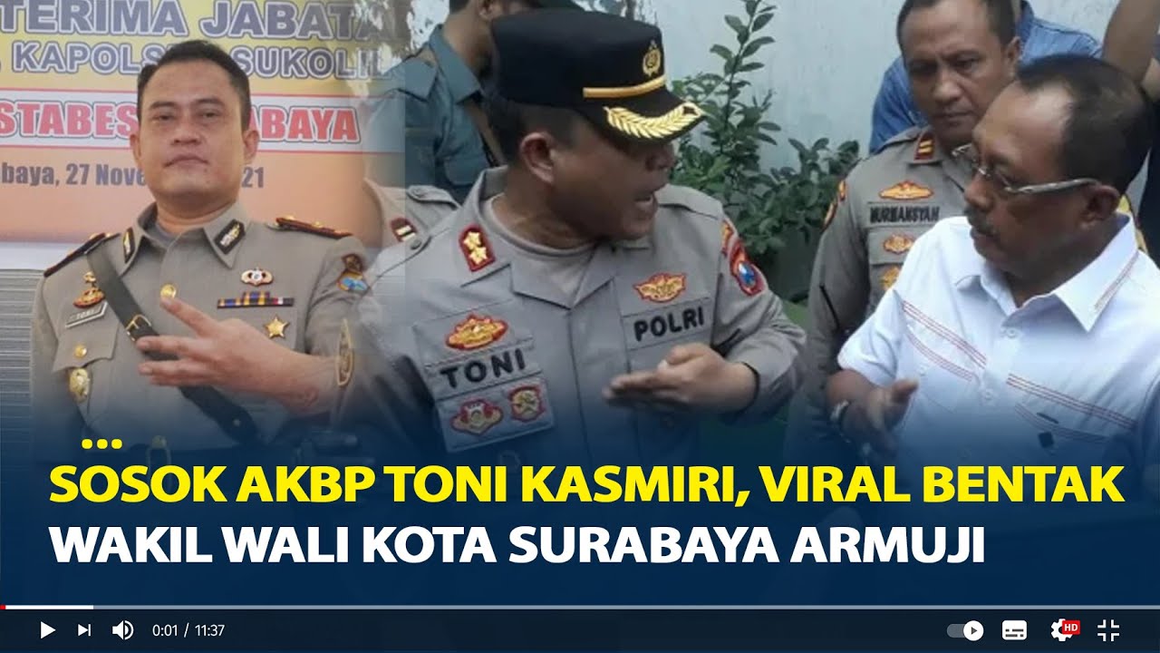 Sosok AKBP Toni Kasmiri, Viral Bentak Wakil Wali Kota Surabaya Armuji Saat Eksekusi Rumah