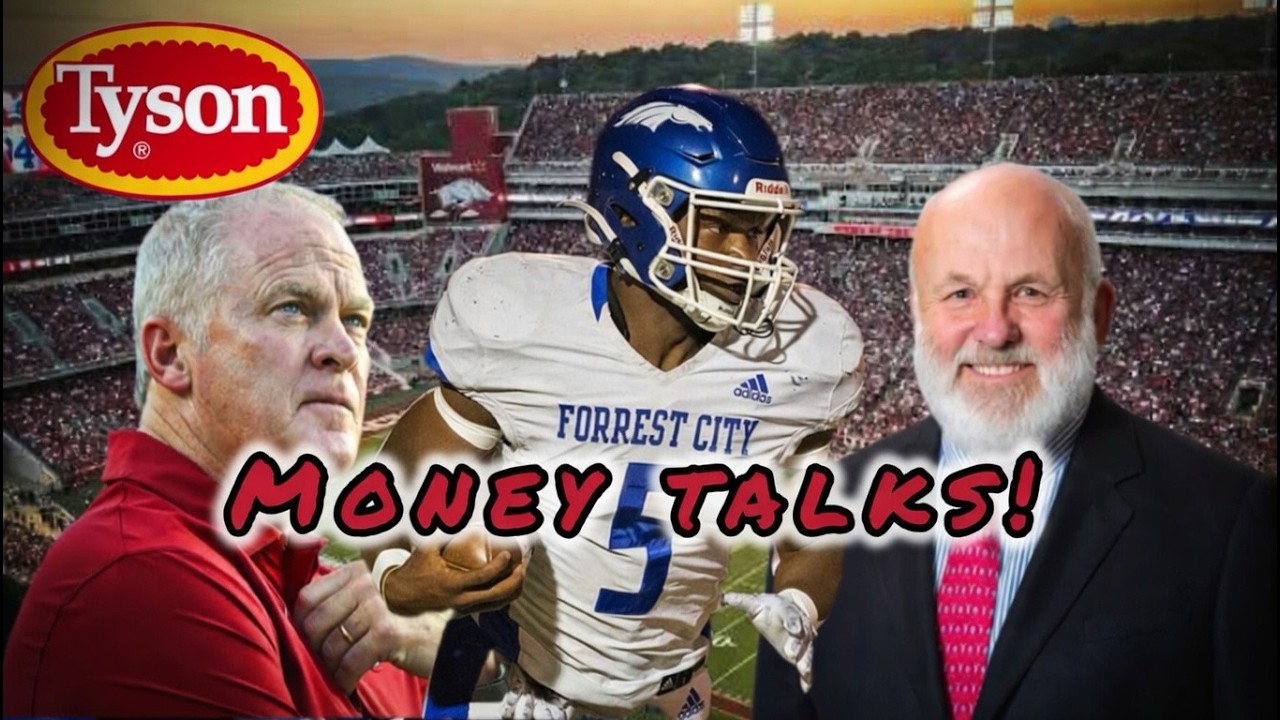 Tyson Foods goes ALL-IN with MASSIVE Jersey Patch Deal Promising 90% to Arkansas Athletes! + New RB!