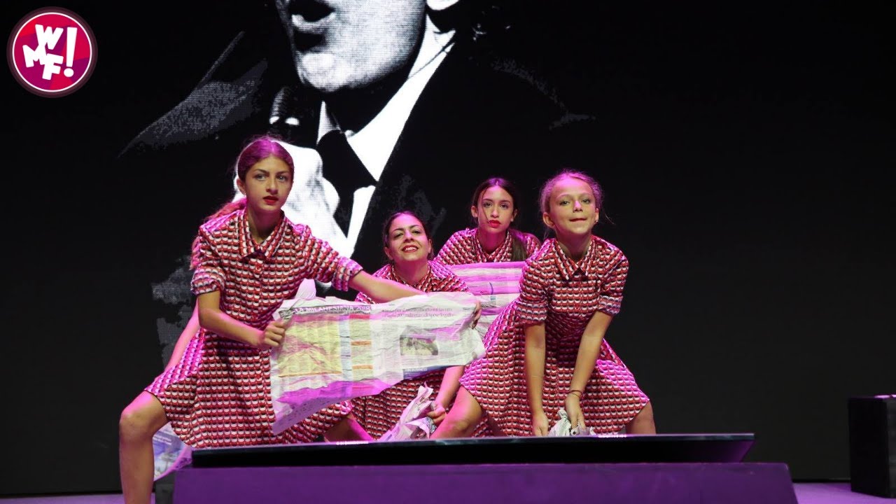 I Silent Beat - ballerine sorde danzano sul palco del WMF18