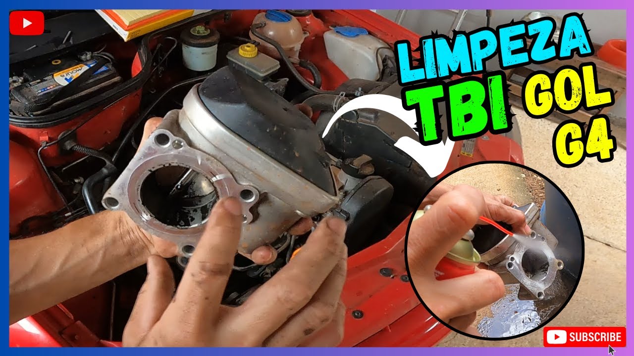 Como Fazer Limpeza TBI Gol G4