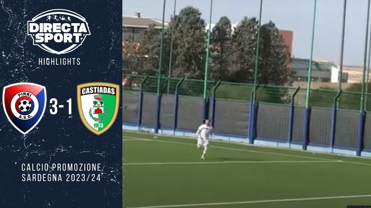 Calcio Promozione - ASD Pirri-Castiadas 1973 3-1 (Highlights)