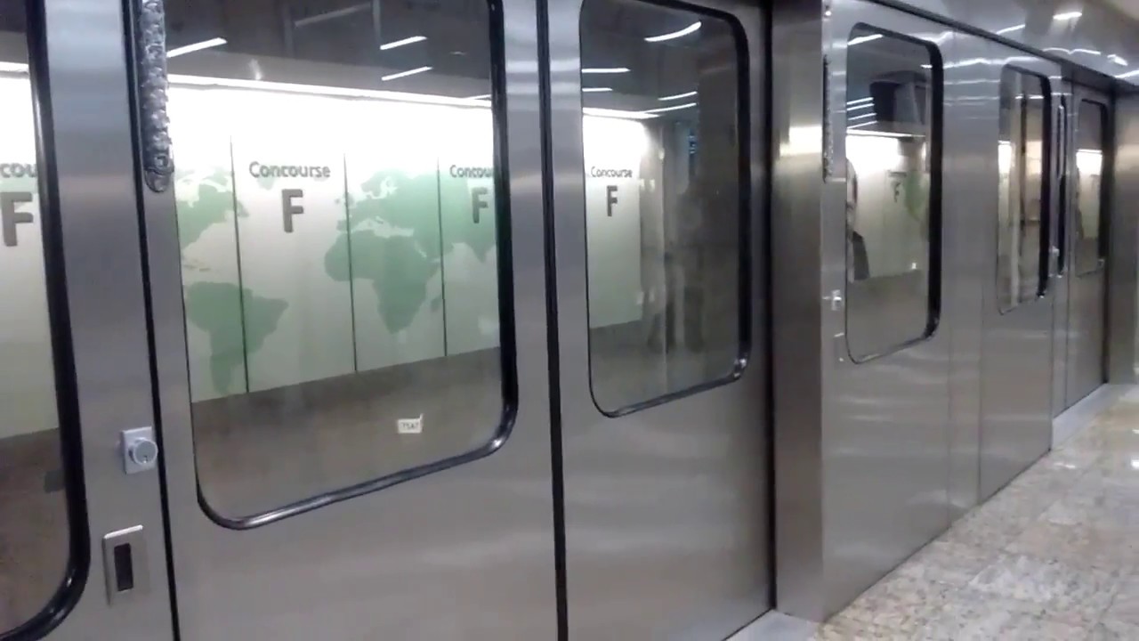 Hartsfield-Jackson Atlanta International Airport (ATL) Plane Train - Full Ride Cycle