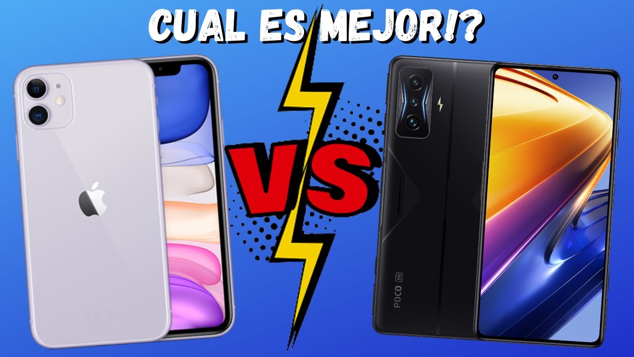 iPhone 11 vs Poco F4 GT | CUAL ES MEJOR 2022!!??😱