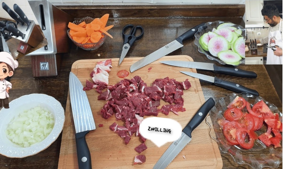 Zwilling Kendinden Bilemeli Bıçak Seti İncelemesi! Keskinlik Testi Tatmin Etti mi?🔪
