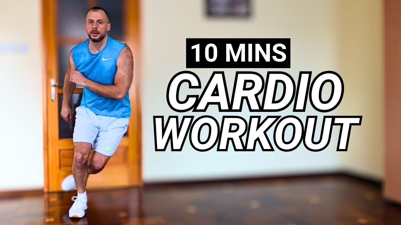 10 MINUTE HIIT CARDIO WORKOUT | No Equipment Needed | Perfect For Beginners! |
