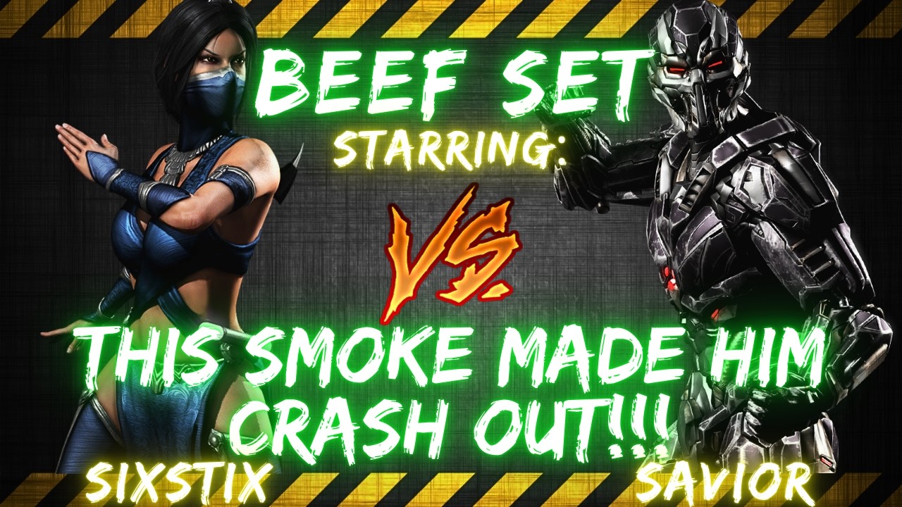 BEEF SET ft. Savior vs SixStix | THIS SMOKE MADE HIM CRASH OUT!!! 🎤👀🔥😱
