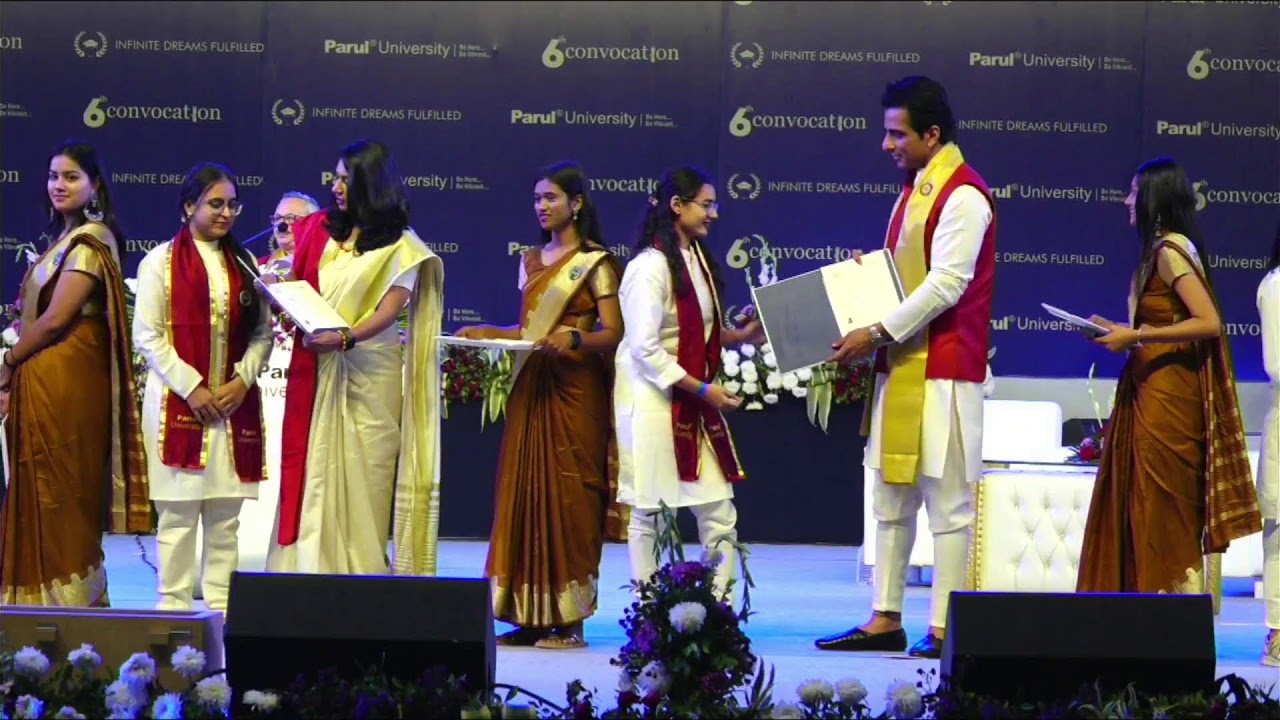 6th Convocation Parul University #Live