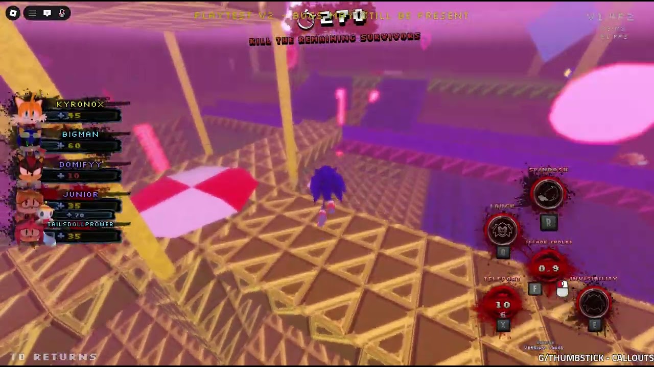 Sonic.exe: The disaster returns, Sonic.exe Gameplay