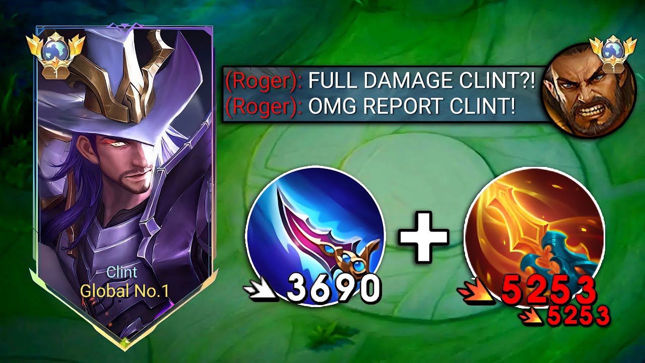 GLOBAL CLINT BROKEN BUILD FULL DAMAGE HACK FOR 2024🔥 PERFECT LATE GAME BUILD! ( 101% BROKEN ) - MLBB