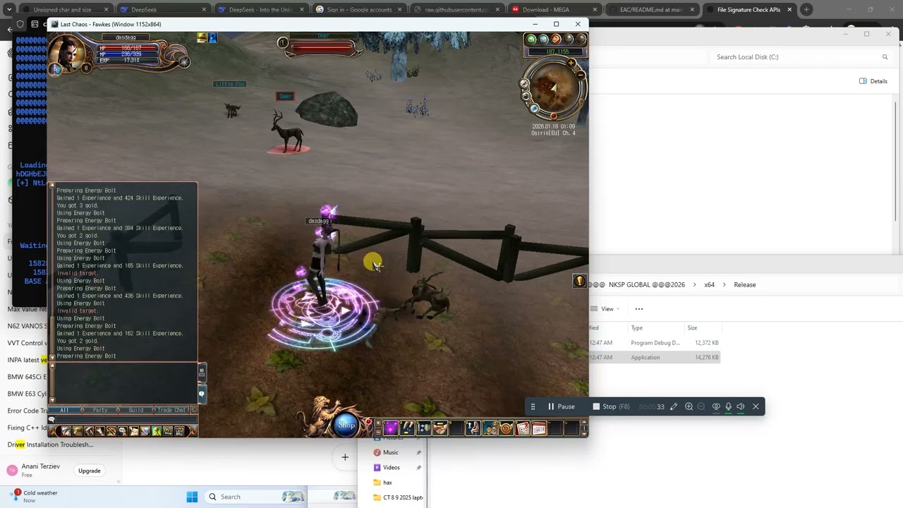 Fawkies last chaos   skill hack 2026  free test