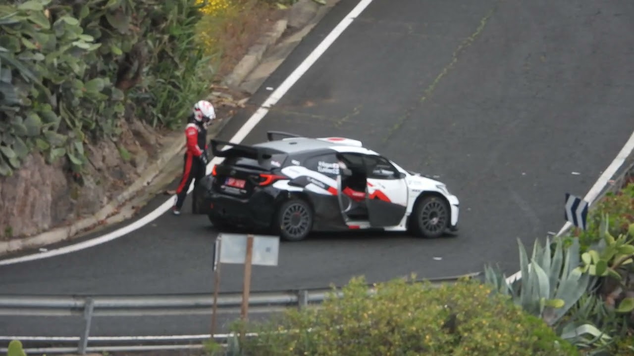ACCIDENT TEST  VALSEQUILLO  49 RALLY  ISLAS CANARIAS  20-04-2025 TONY TEROR