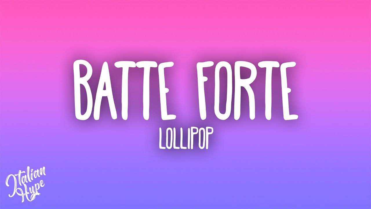 Lollipop - Batte forte (Subside Extended Remix)