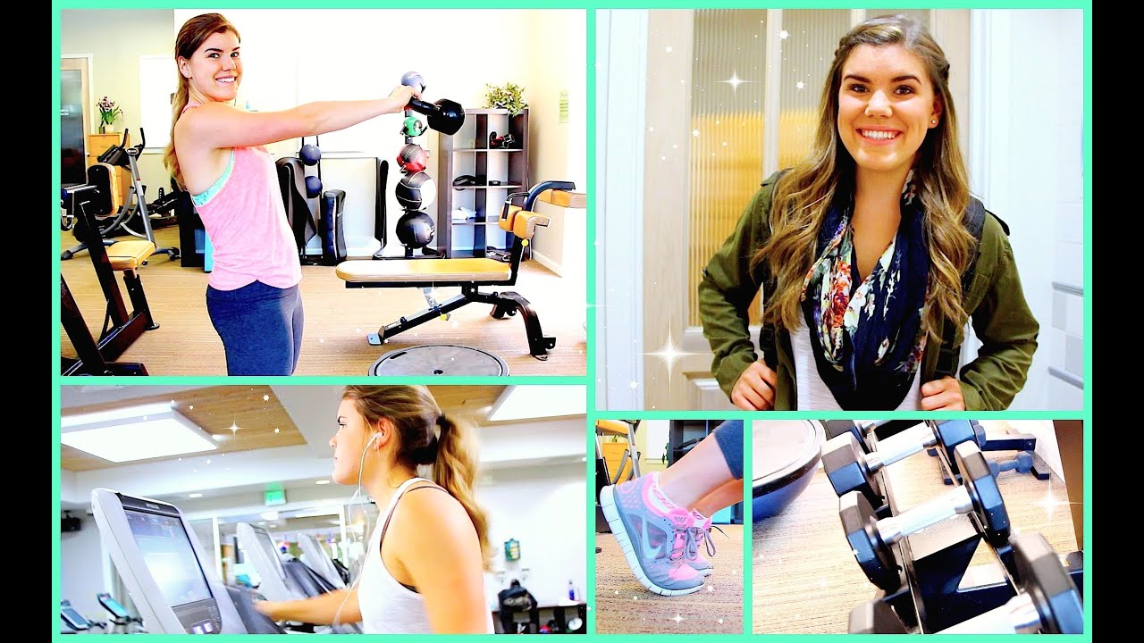 Look Cute After Working Out: Quick Hair, Makeup, & Outfit!