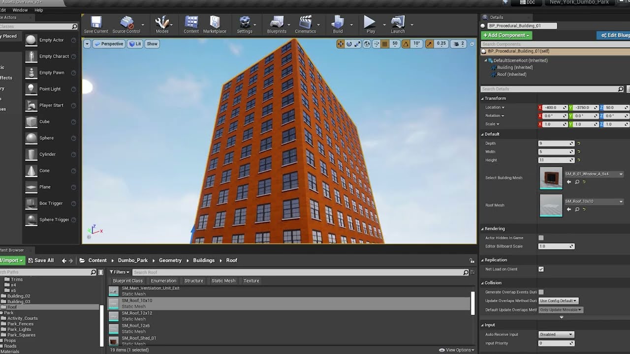 Dumbo Park Blueprint Demonstration