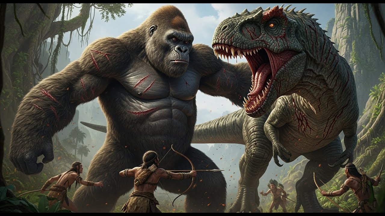 K'un Tribe Under Attack! King Kong fights to protect the K'un tribe - Fragile Peace (P 1)
