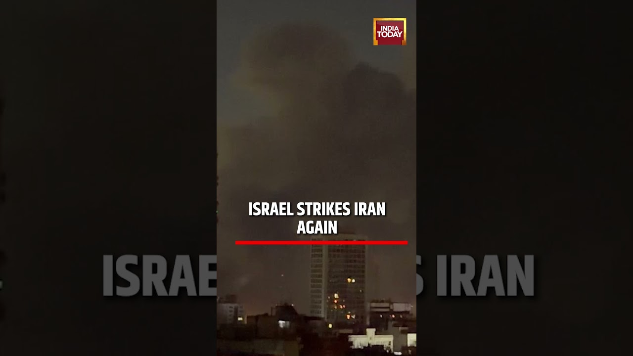 Israel Strikes Iran Again! Massive Air Raids Rock Tehran as Middle East War Escalates Fast