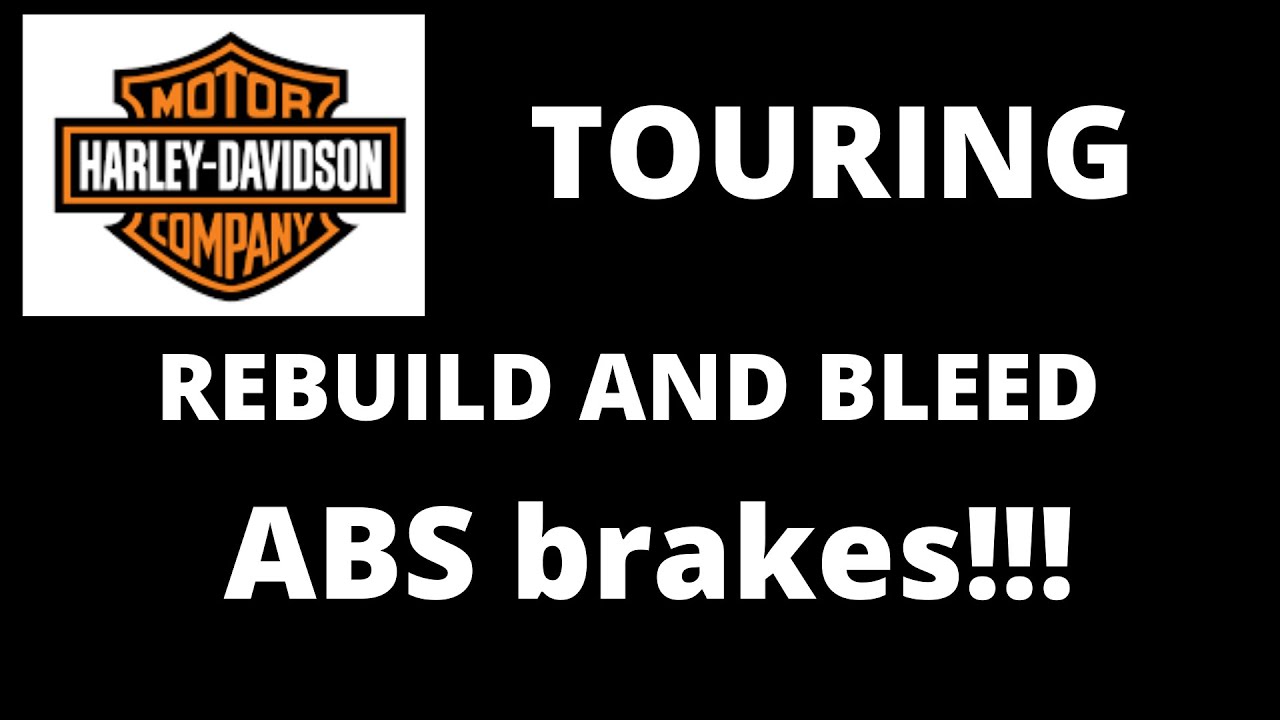 Harley Davidson Road Glide with ABS brakes rebuild