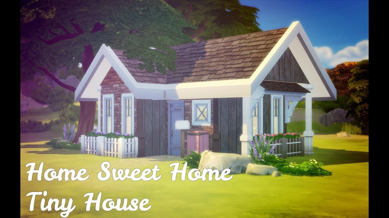 TS4 House Build:  HOME SWEET HOME || TINY HOUSE