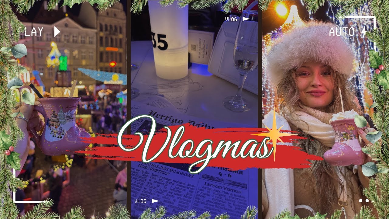Vlogmas25∙3 opowieści mikołajkowe🎅🏼l | Jarmark Wrocławski z rodzicami | koncert świąteczny🎷 | haul🛍️