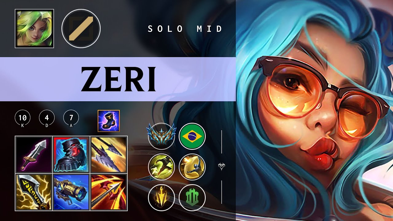 Zeri Mid vs Mel - BR Challenger Patch 26.01