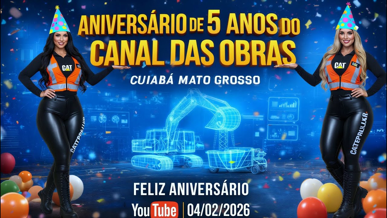 5 ANOS DE CANAL DAS OBRAS | AO VIVO DUPLICAÇÃO DAIMIGRANTES - CUIABÁ X VG  MT.