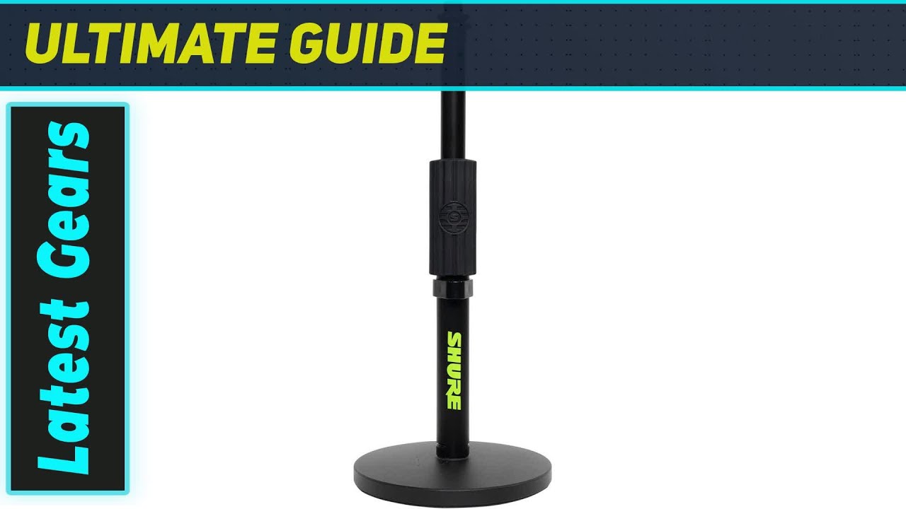 Shure by Gator Desktop Mic Stand: The Ultimate Desk Companion!