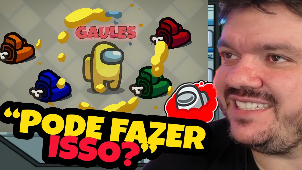 GAULES USOU HACK NO AMONG US??? COMO NINGUEM VIU ELE ?