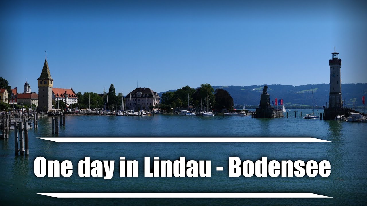 One day in Lindau - Bodensee (4k)