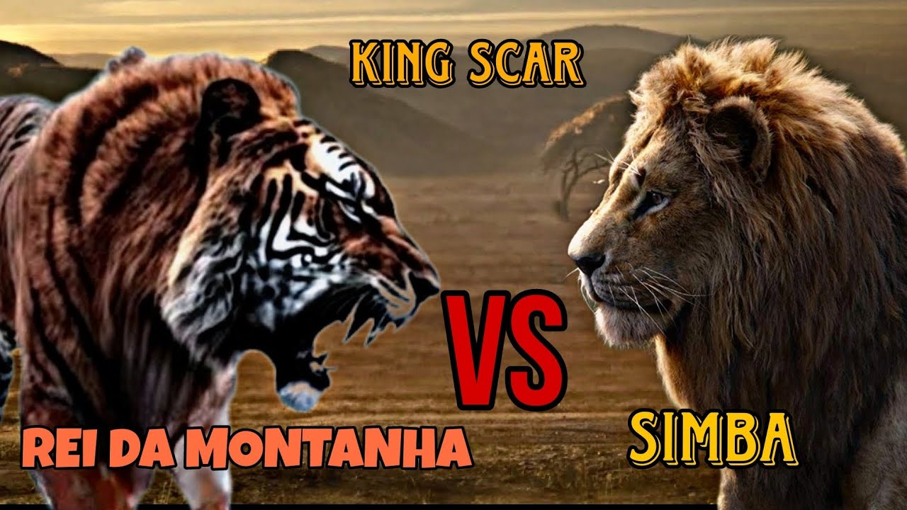 REI DA MONTANHA VS SIMBA||DUBLADO||