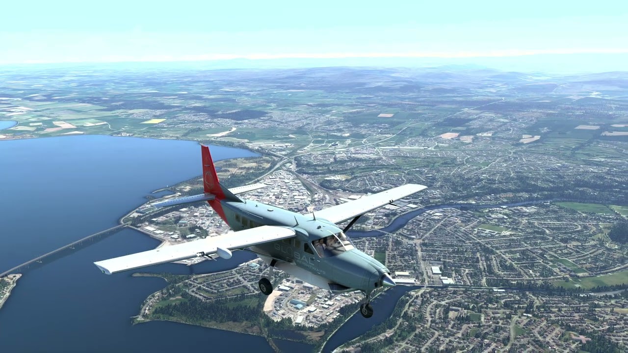 MSFS SU12 : Updated Inverness (EGPE) Scenery from UK2000 with ILS frequencies