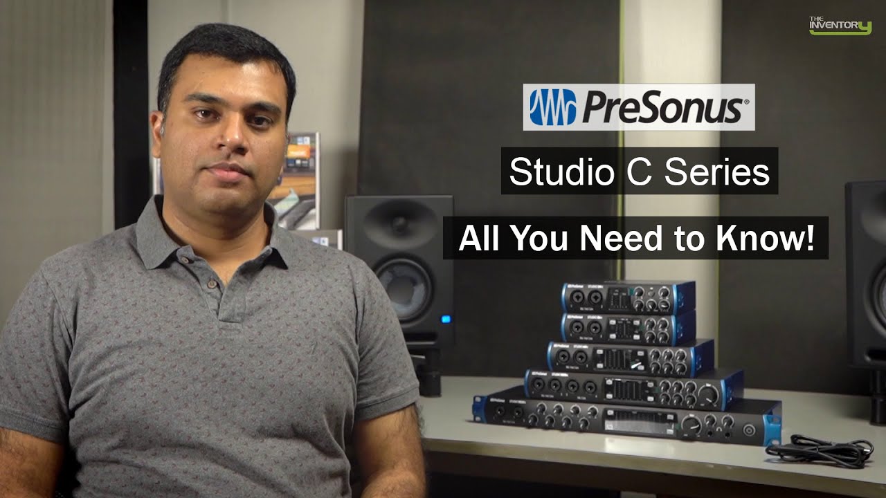 PreSonus Studio C Series Audio Interfaces - All you need to know!