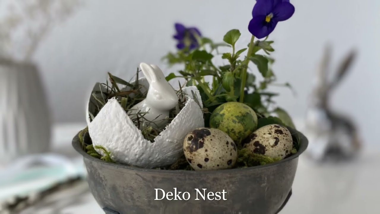 DIY * Osterdeko mit Gipsbinden * Leicht zu machen