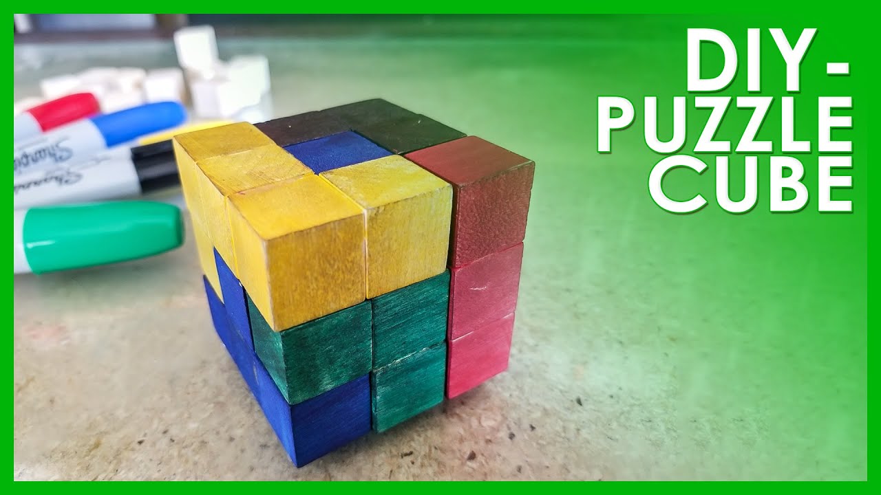 DIY - PUZZLE CUBES
