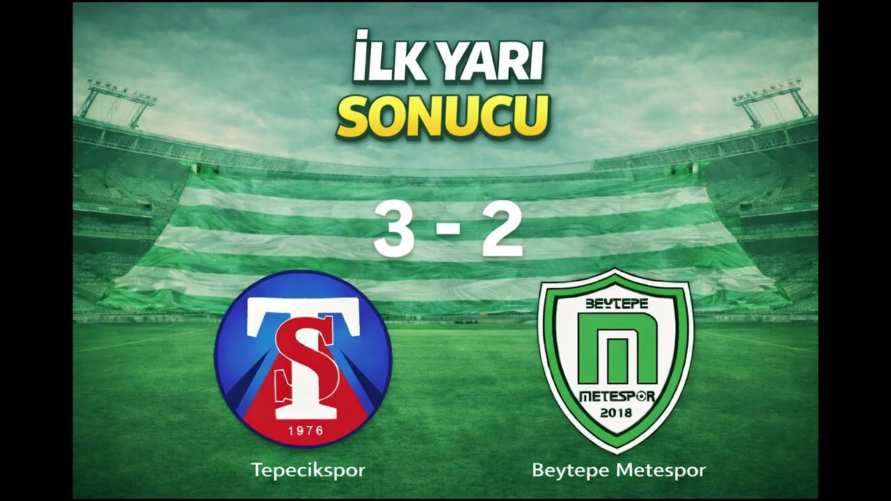 Kütahya Tepecik Spor  -  Beytepe Metespor Maç Özeti