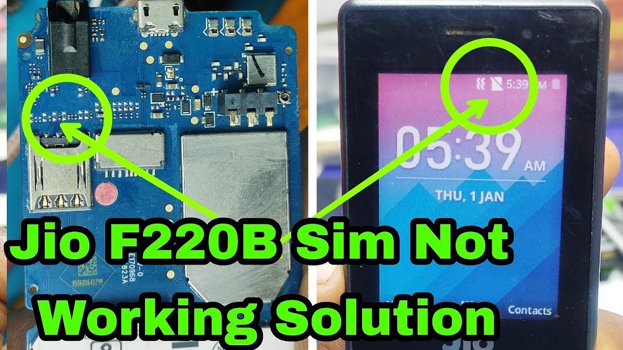 Jio f220 sim not working solution | insert Sim problem solution 100%