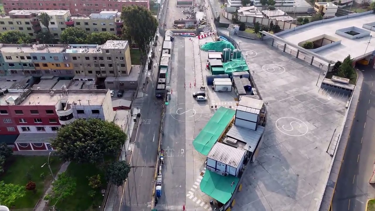 Avances de la Estación: N° 07 de la linea 2 Del metro de lima Perú. A fecha de filmación 11/01/2026