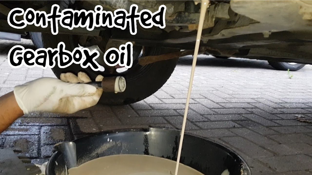 How To Flash Gearbox Contaminated With Water.