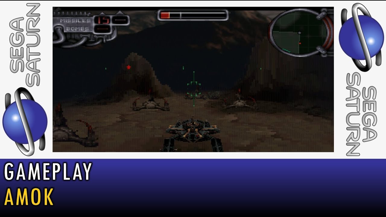 [Sega Saturn] Amok [4K, PAL, OSSC 4X]