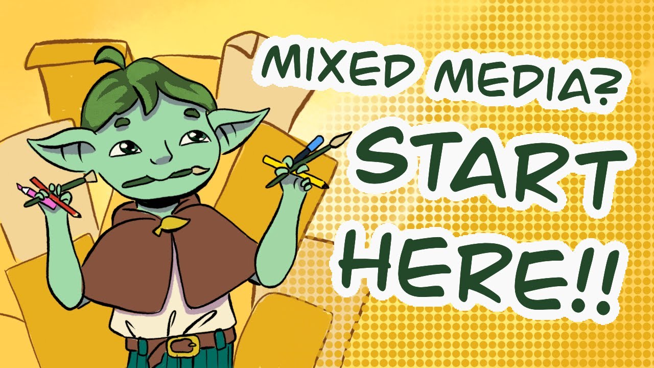 Wanna try mixed media? Start HERE!