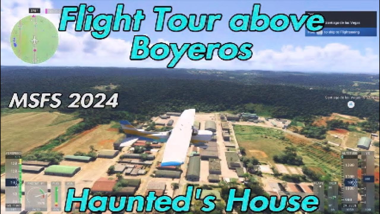MSFS 2024 Ps5 Flight Tour above Boyeros