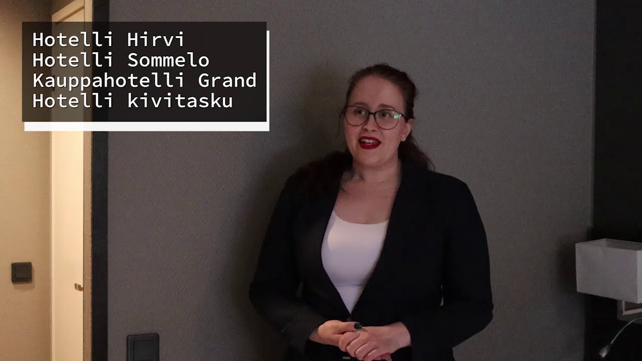 Opiskelijaty&ouml;: Esittelyss&auml; hotelli Kauppi