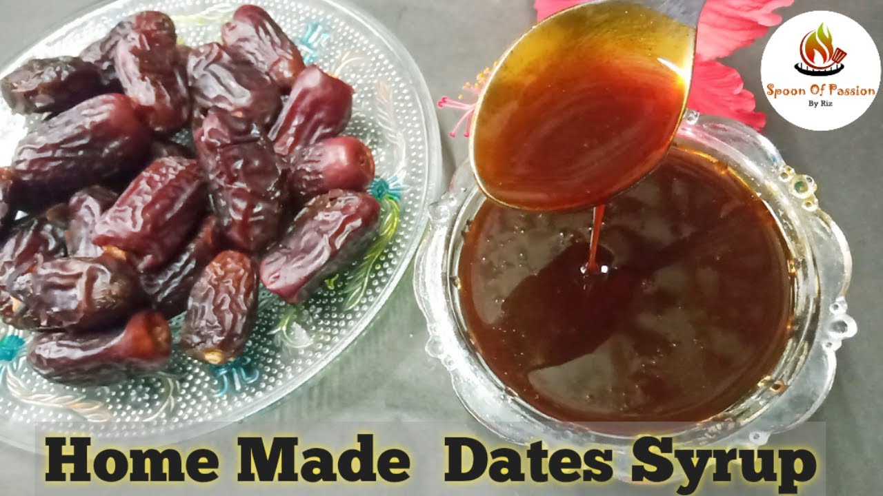 Home made dates syrup in tamil/ How to make date syrup at home / Spoon of passion