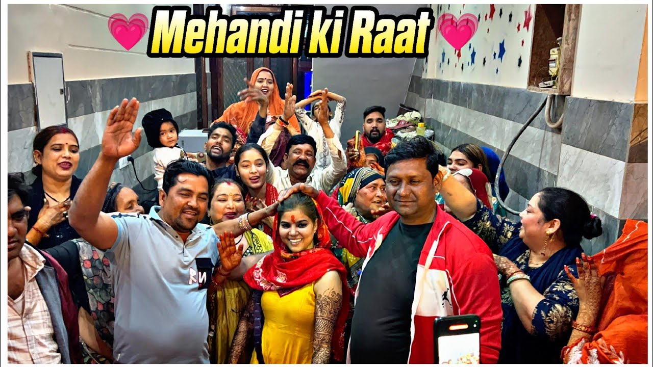 Mehandi Ki Raat 💗| Sourabh Sansi Vlog