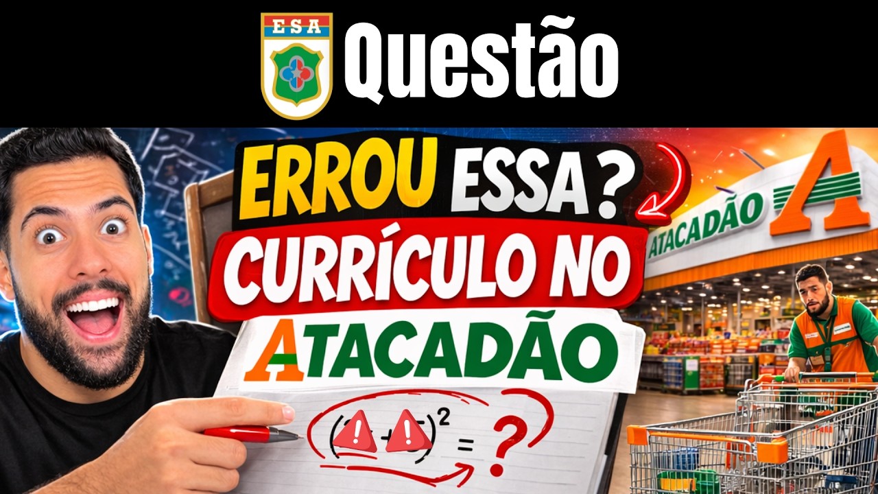 ESA 2026: Quest&atilde;o que pode cair na prova
