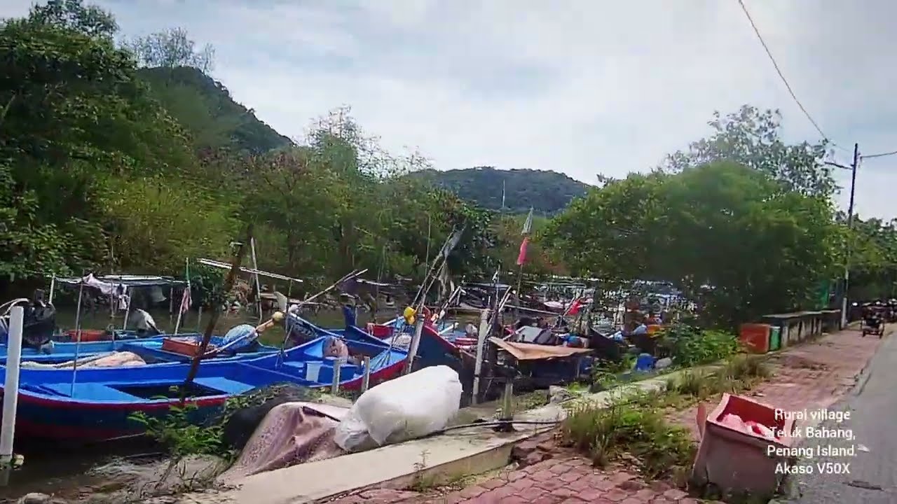 Teluk Bahang Fishing Village, Penang Island, Malaysia