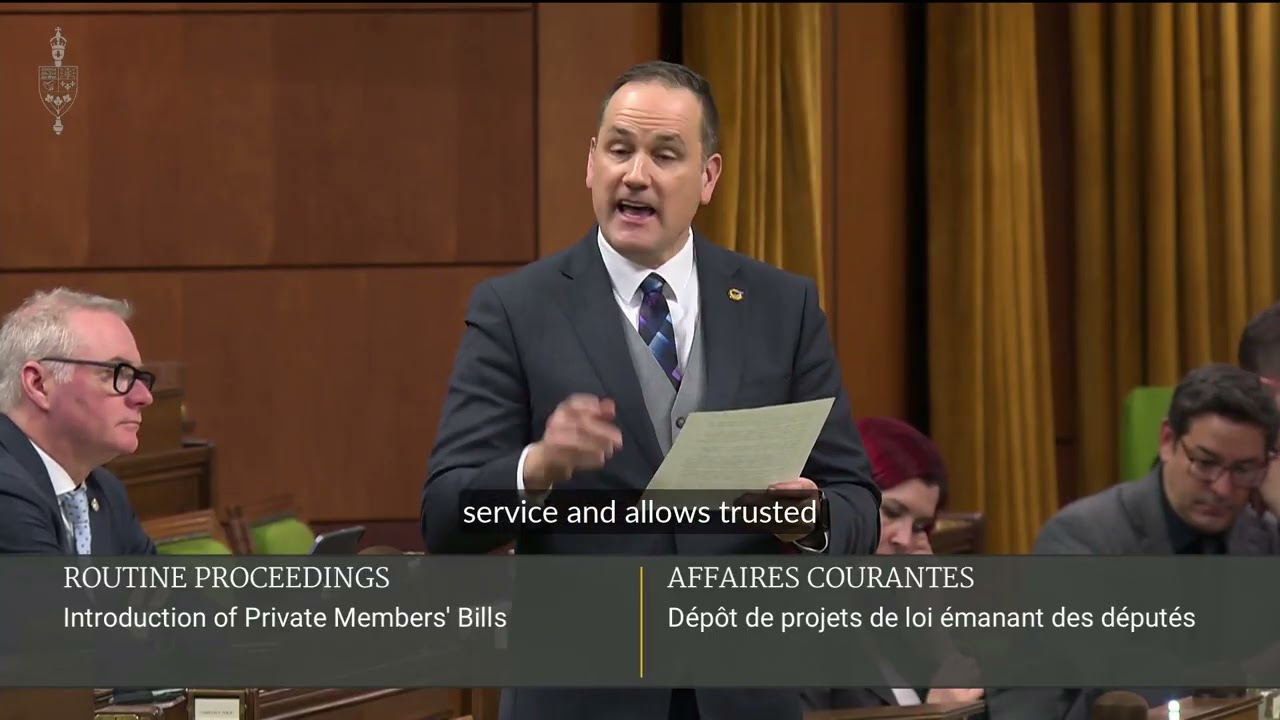 Proud to table Bill C-262 to allow Canadian wine, beer & spirits shipping via Canada Post & carriers